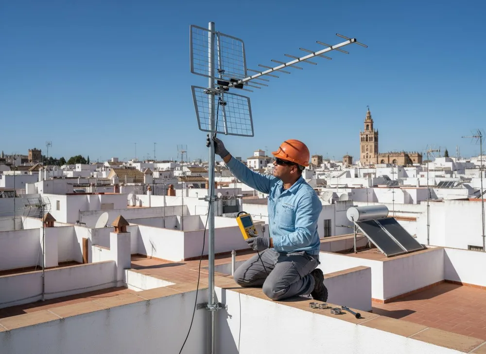 Instalación de antenas